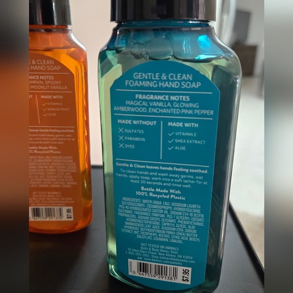 Apple 🍏 Pumpkin 🎃 Vanilla Foaming Handsoap Bath & Body Works - Picture 7 of 8